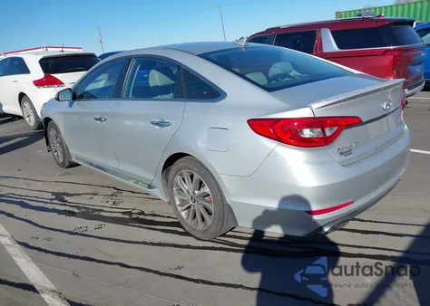 2016 Hyundai Sonata Sport z USA, uszkodzony, nr VIN 5NPE34AF9GH315612